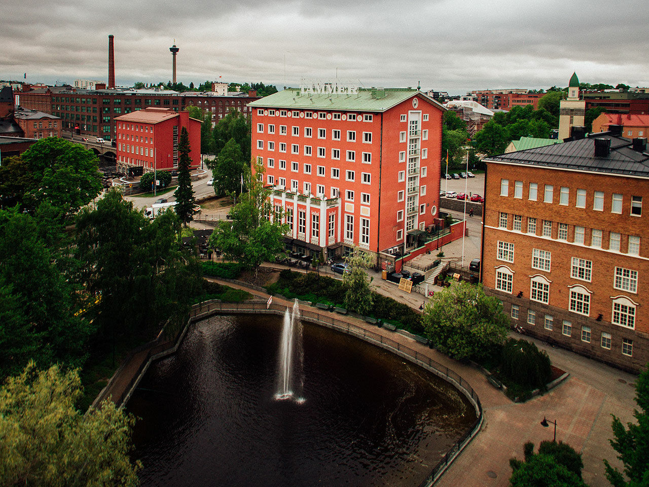 Radisson Blu Grand Hotel Tammer Tampere Bagian luar foto